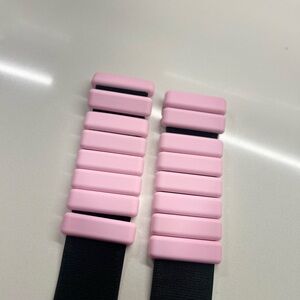 Pink and Black ankle/wrist weights